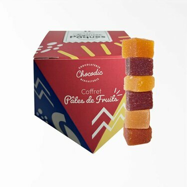 Coffret Pâtes de fruits Pâques