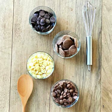 Pistoles de chocolat