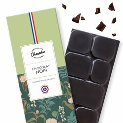Tablette de chocolat noir