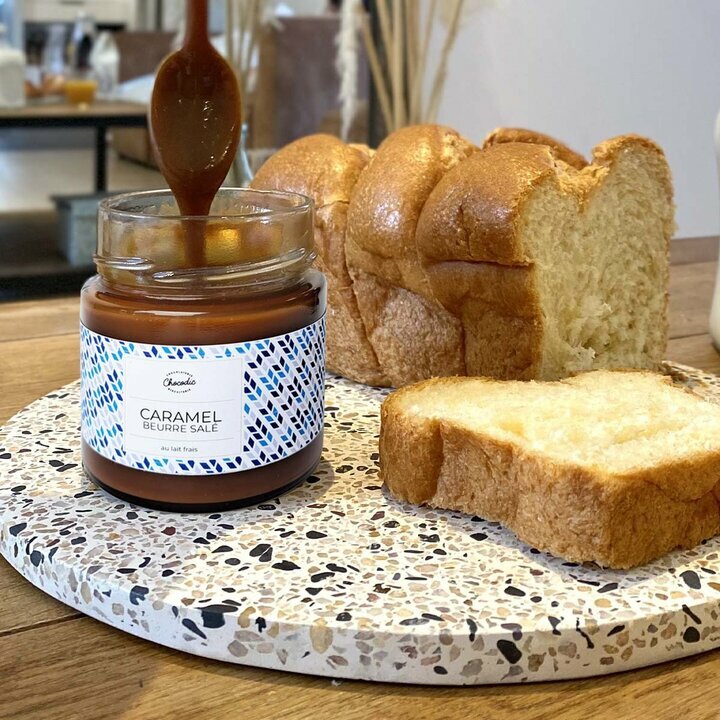 Pot de caramel artisanal  tartiner