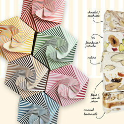 Coffret de nougats 5 saveurs