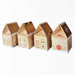 Bote Maison en pain d'pices de Nol pour les convives