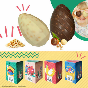 Petit oeuf inclusion de Pâques