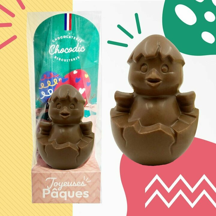Calimero en chocolat lait