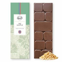 Tablette de Chocolat Lait Riz souffl