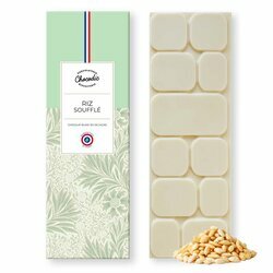 Tablette chocolat Blanc riz soufflé Tablette de chocolat blanc riz soufflé