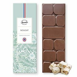 Tablette chocolat Lait nougat Tablette chocolat Lait nougat