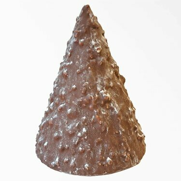 Sapin enneigé de Noël