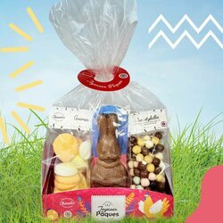 Box dgustation de Pques avec 5 gourmandises de fabrication artisanale