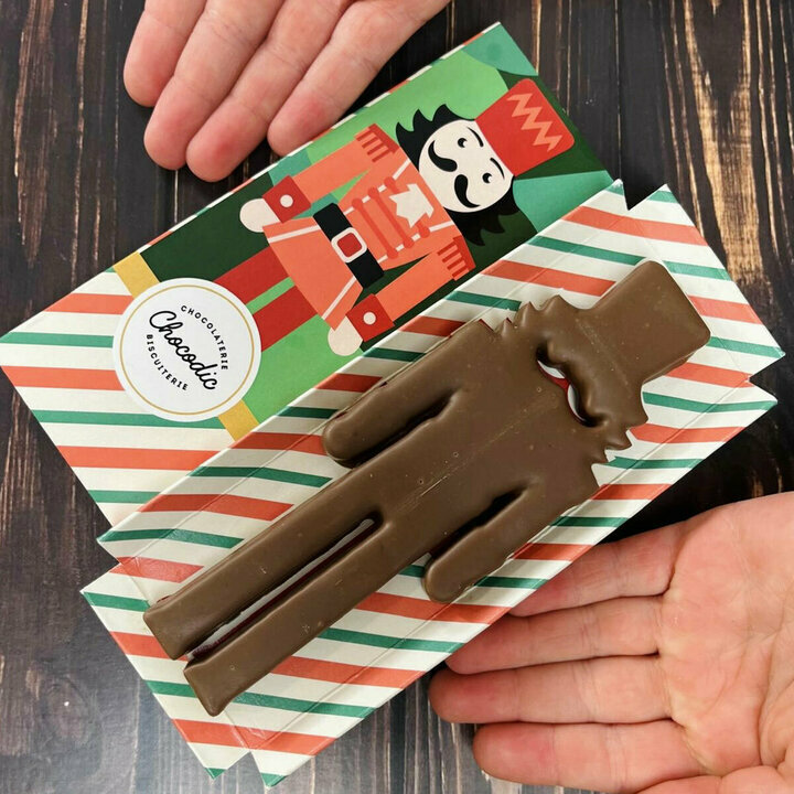 Casse Noisette en chocolat - Nol vue de dessus