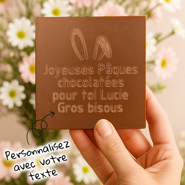 La Carte � Croquer - Collection P�ques personnalis� avec votre texte