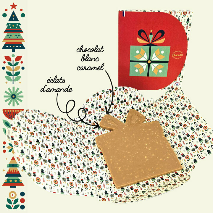 Composition Cadeaux de No�l en chocolat - No�l