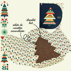 Composition Sapin de No�l en chocolat - No�l