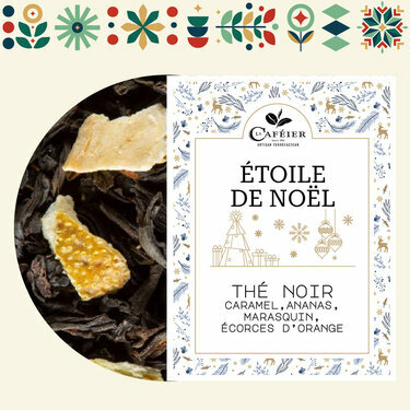 Th&eacute; Noir - Etoile de No&euml;l - Le Caf&eacute;ier