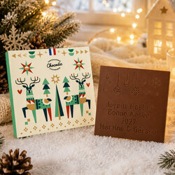 La Carte � Croquer Personnalisable - No�l